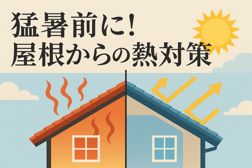 春から夏への備え！屋根塗装で実現する遮熱塗料の効果と省エネ対策