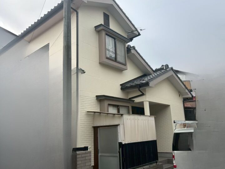 稲沢市｜外壁塗装｜窯業系サイディング｜色あせ改善｜W様邸