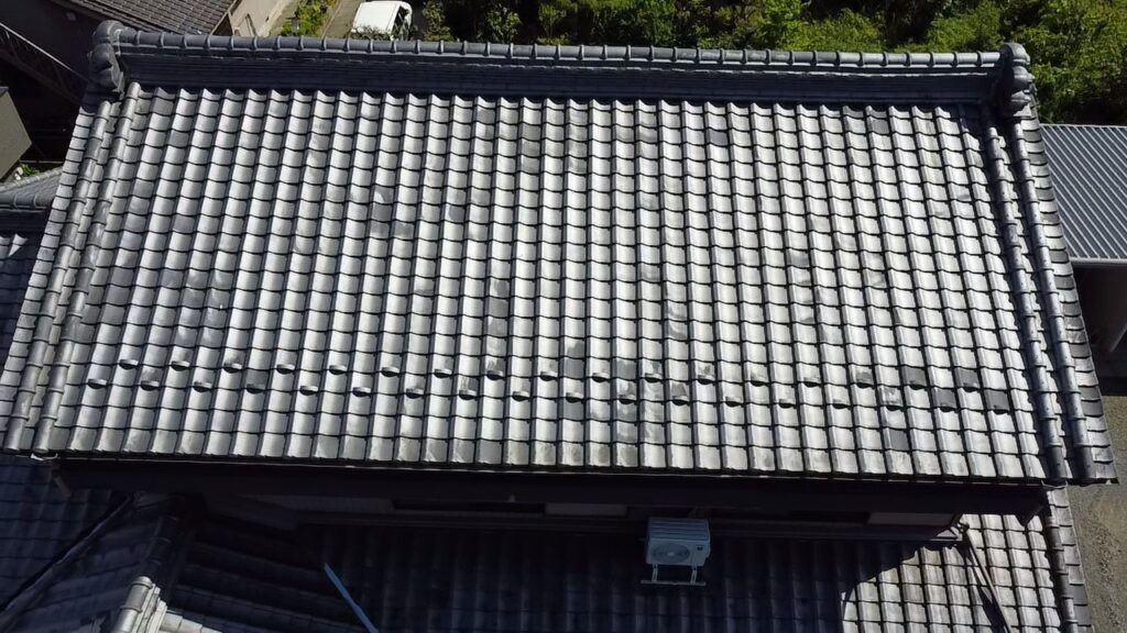家康ペイントのドローン屋根診断